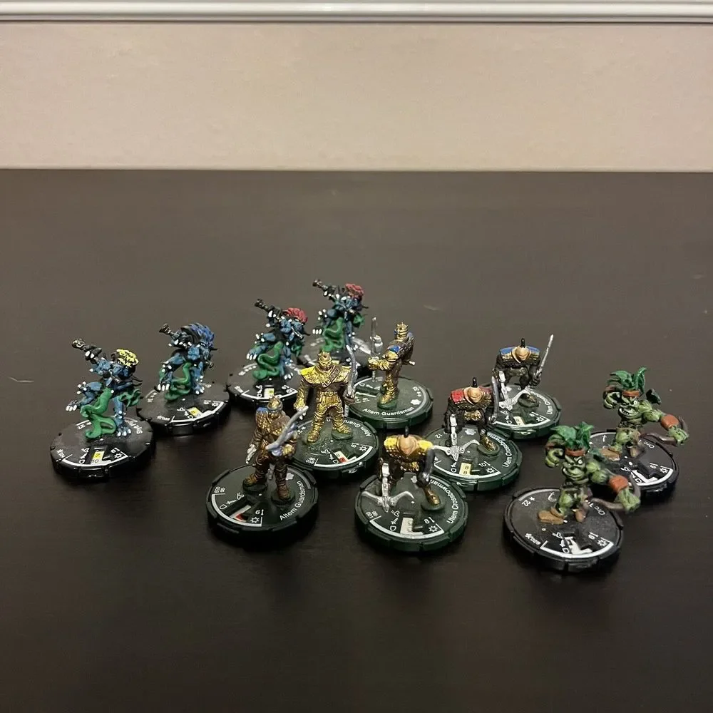 Mage Knight Piper Crossbowman Tracker Altem Lot of‎ 12 D&D Pathfinder RPG 2003